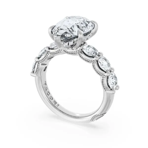 Pear Solitaire Engagement Ring Aires Jewelers Morris Plains, NJ