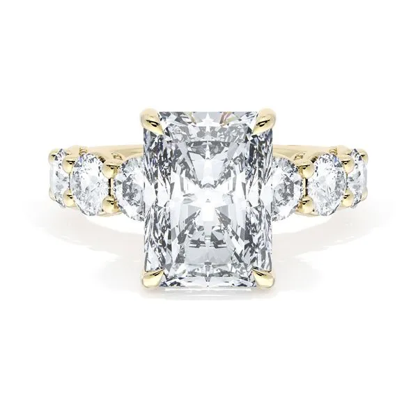 Radiant Solitaire Engagement Ring Aires Jewelers Morris Plains, NJ