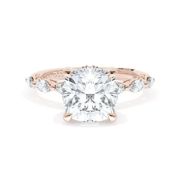 Cushion Solitaire Engagement Ring Aires Jewelers Morris Plains, NJ