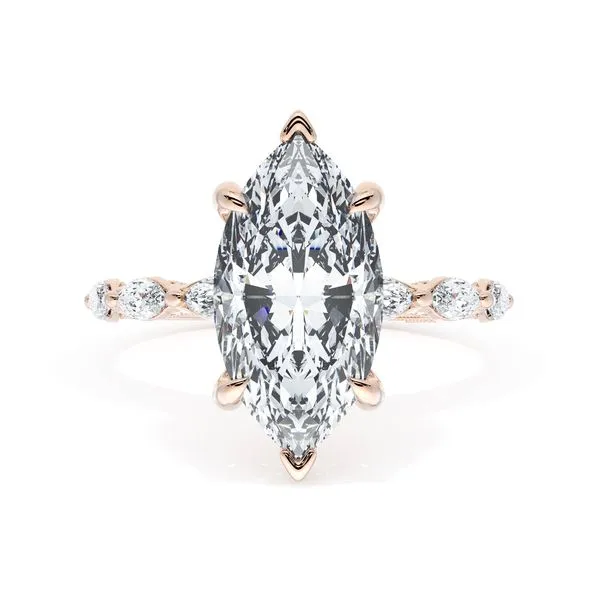 Marquise Solitaire Engagement Ring Aires Jewelers Morris Plains, NJ