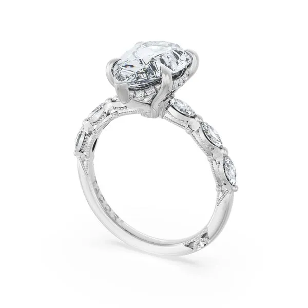 Pear Solitaire Engagement Ring Aires Jewelers Morris Plains, NJ
