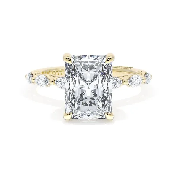 Radiant Solitaire Engagement Ring Aires Jewelers Morris Plains, NJ