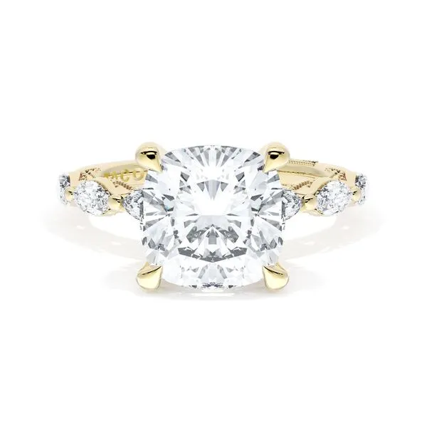 Cushion Solitaire Engagement Ring Aires Jewelers Morris Plains, NJ