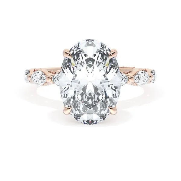 Oval Solitaire Engagement Ring Aires Jewelers Morris Plains, NJ