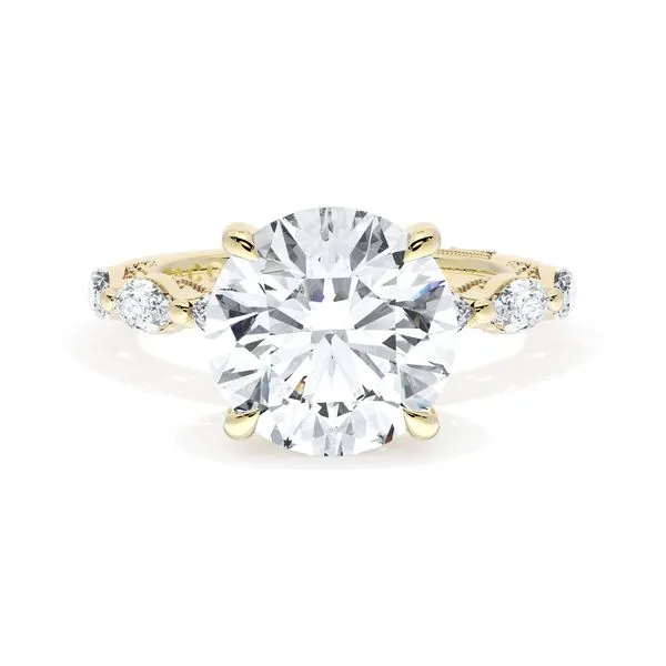 Round Solitaire Engagement Ring Aires Jewelers Morris Plains, NJ