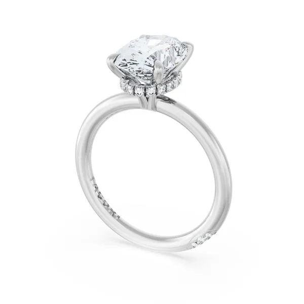 Oval Solitaire Engagement Ring Aires Jewelers Morris Plains, NJ