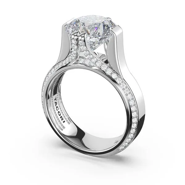 Round Solitaire Engagement Ring Aires Jewelers Morris Plains, NJ