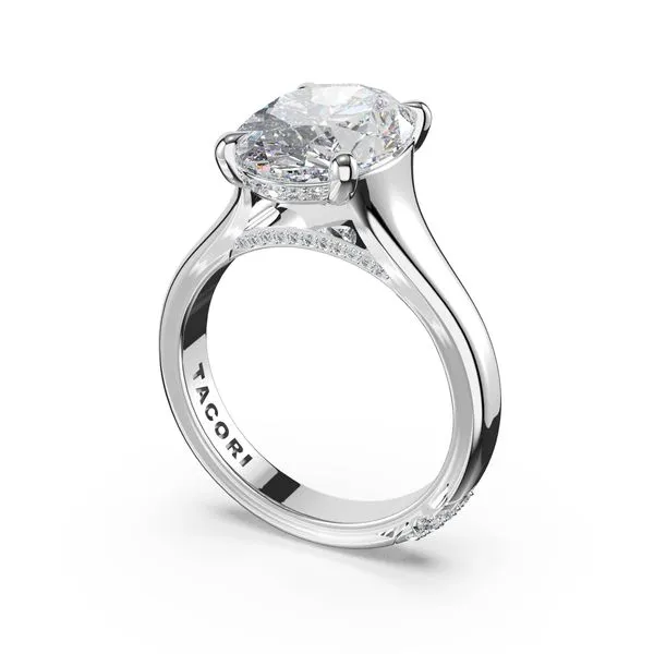 Oval Solitaire Engagement Ring Aires Jewelers Morris Plains, NJ