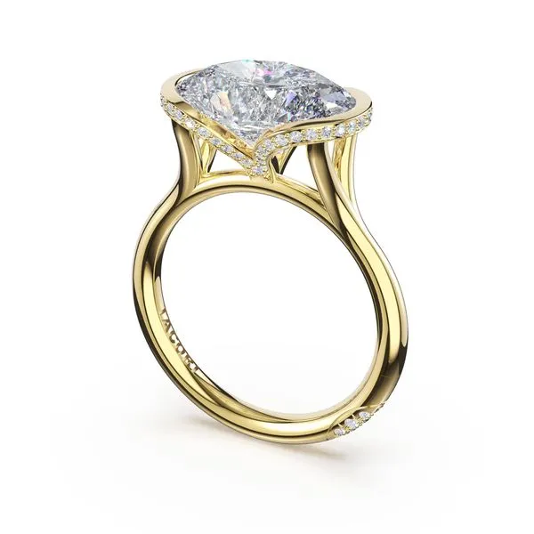 Oval Solitaire Engagement Ring Aires Jewelers Morris Plains, NJ