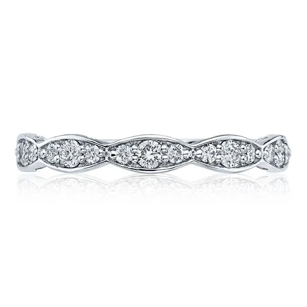 Marquise Design Wedding Band - 2.5mm Aires Jewelers Morris Plains, NJ