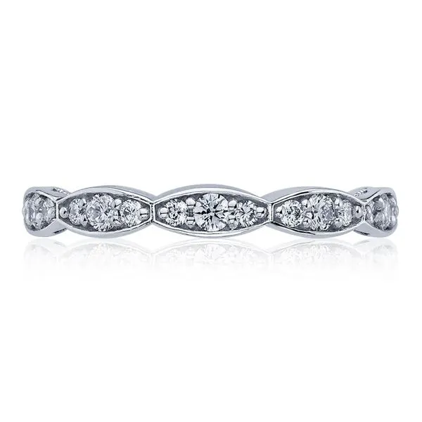 Marquise Design Wedding Band - 2.5mm Aires Jewelers Morris Plains, NJ