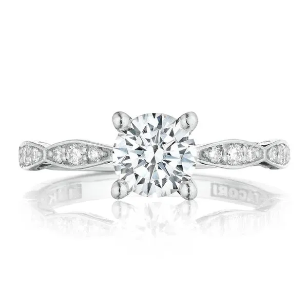 Round Solitaire Engagement Ring Aires Jewelers Morris Plains, NJ