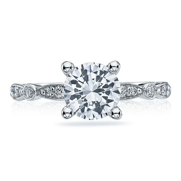 Round Solitaire Engagement Ring Aires Jewelers Morris Plains, NJ