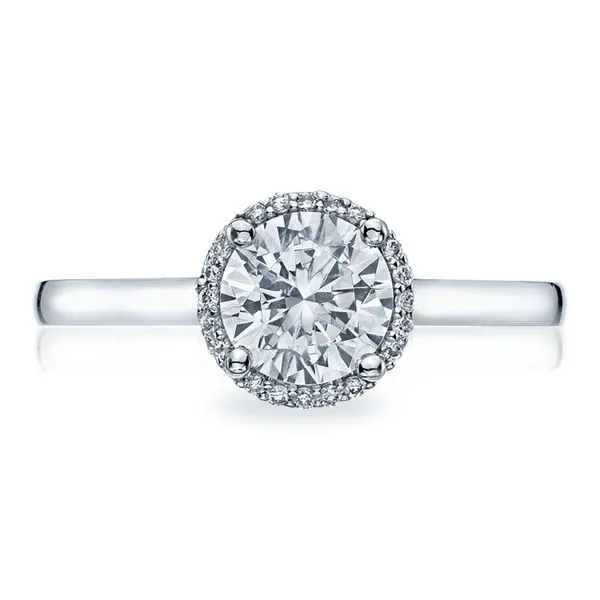 Round Bloom Engagement Ring Aires Jewelers Morris Plains, NJ