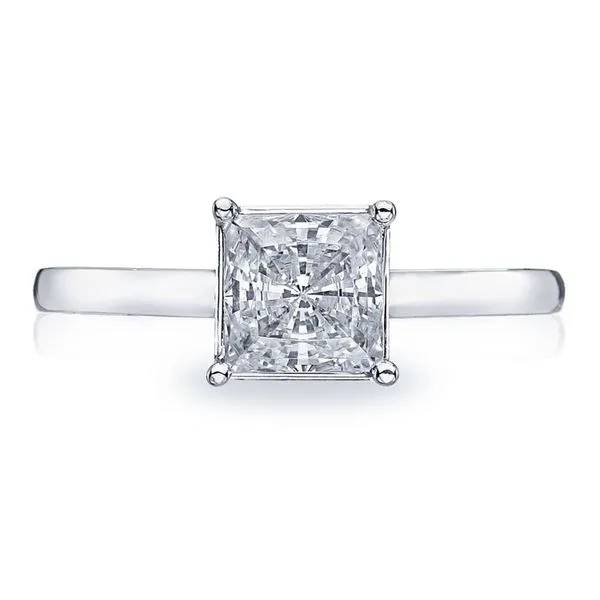 Princess Solitaire Engagement Ring Aires Jewelers Morris Plains, NJ