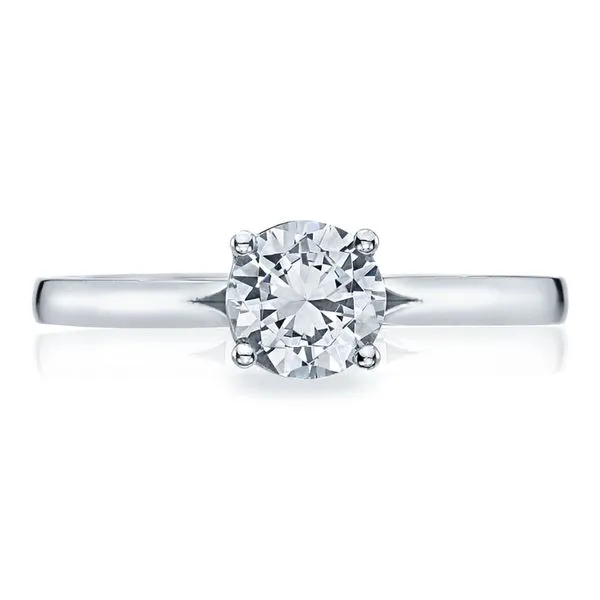 Round Solitaire Engagement Ring Aires Jewelers Morris Plains, NJ