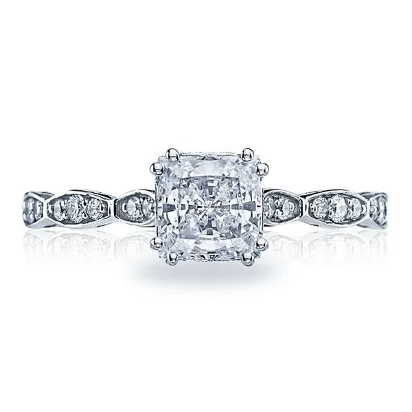 Princess Solitaire Engagement Ring Aires Jewelers Morris Plains, NJ
