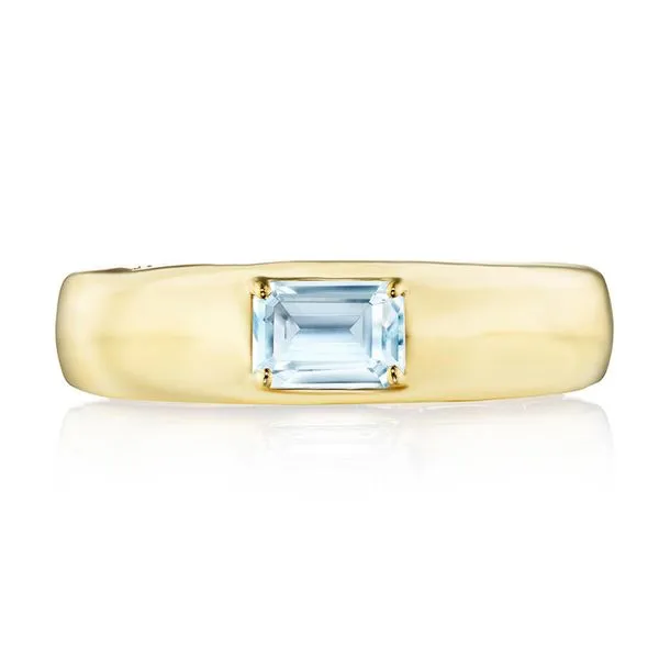 Domed Sky Blue Topaz Ring - 0.7ct Aires Jewelers Morris Plains, NJ