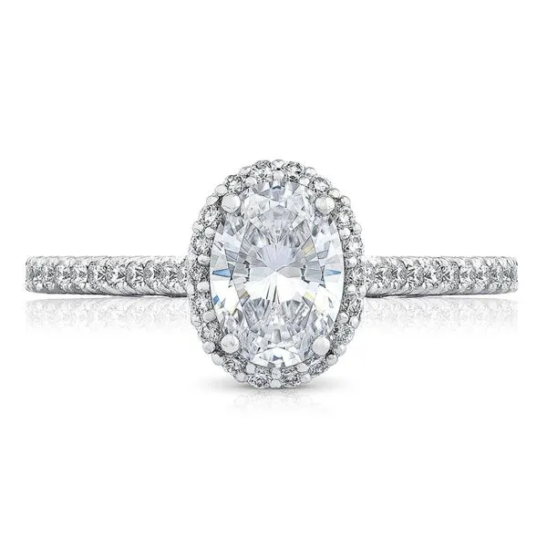 Oval Bloom Engagement Ring Aires Jewelers Morris Plains, NJ