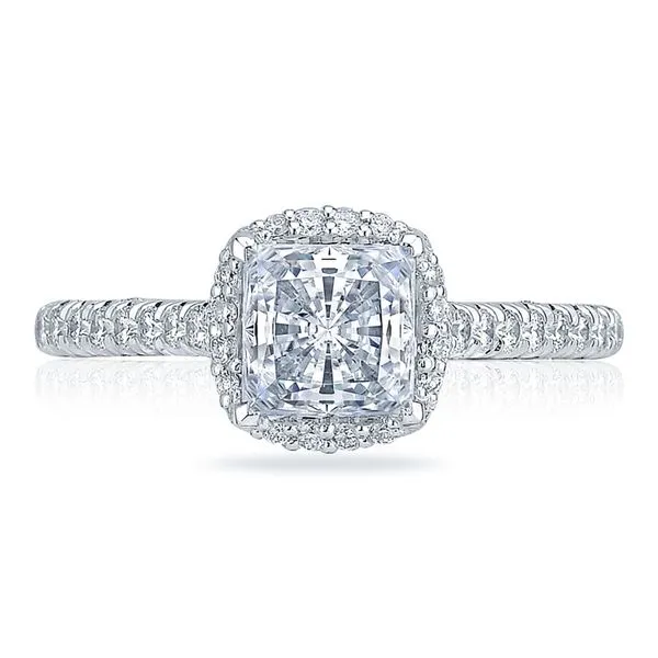 Princess Bloom Engagement Ring Aires Jewelers Morris Plains, NJ