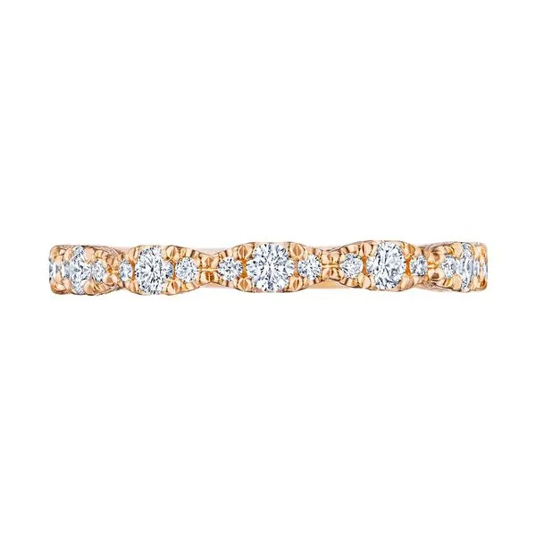 Marquise Shape Design Detail Wedding Band Aires Jewelers Morris Plains, NJ