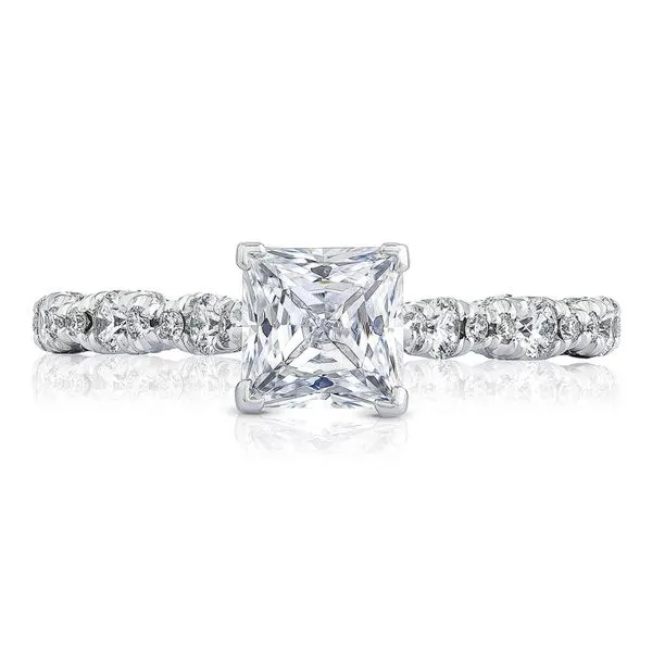 Princess Solitaire Engagement Ring Aires Jewelers Morris Plains, NJ