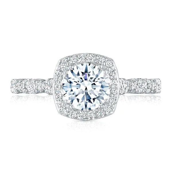 Round Bloom Engagement Ring Aires Jewelers Morris Plains, NJ