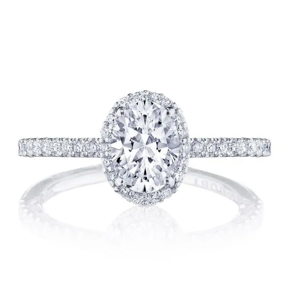 Oval Bloom Engagement Ring Aires Jewelers Morris Plains, NJ