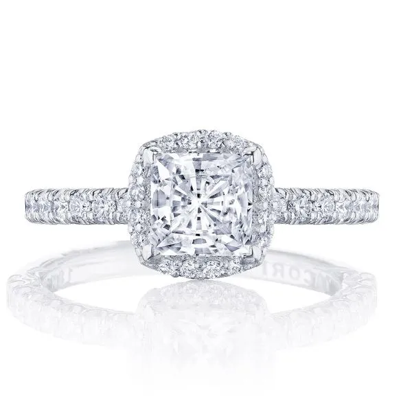 Princess Bloom Engagement Ring Aires Jewelers Morris Plains, NJ