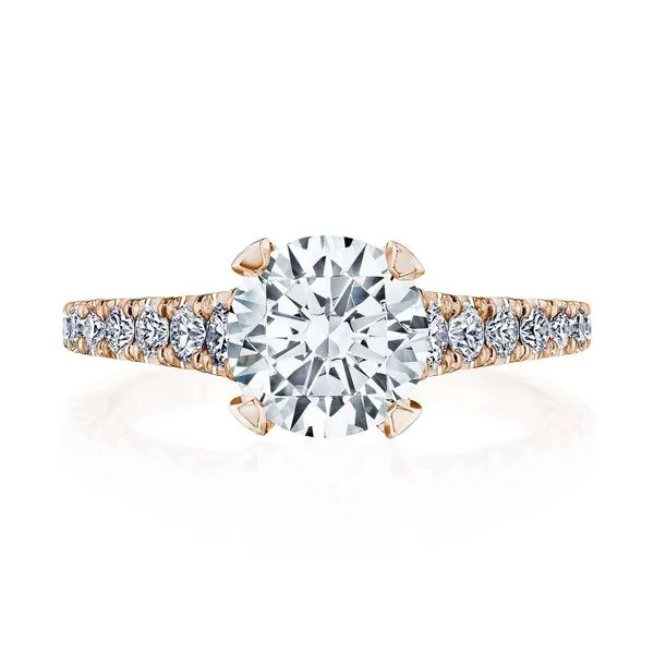 Round Solitaire Engagement Ring Aires Jewelers Morris Plains, NJ