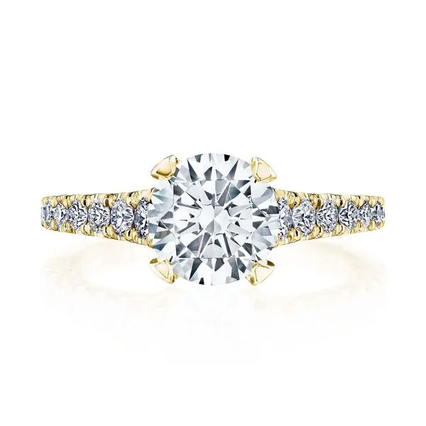 Round Solitaire Engagement Ring Aires Jewelers Morris Plains, NJ