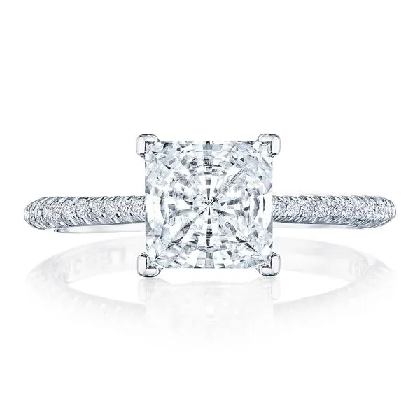 Princess Solitaire Engagement Ring Aires Jewelers Morris Plains, NJ