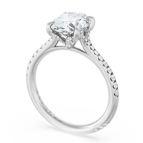 Oval Solitaire Engagement Ring Aires Jewelers Morris Plains, NJ