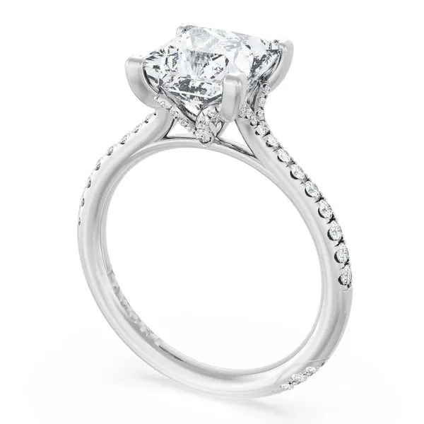 Princess Solitaire Engagement Ring Aires Jewelers Morris Plains, NJ