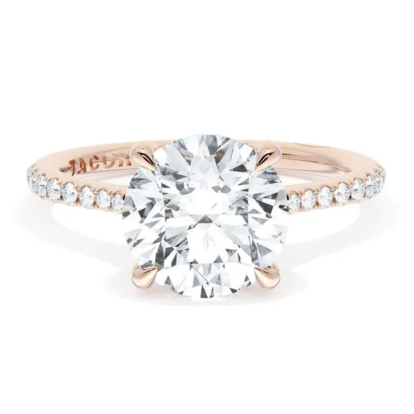 Round Solitaire Engagement Ring Aires Jewelers Morris Plains, NJ