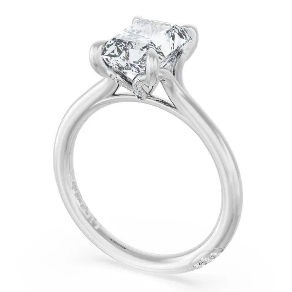 Radiant Solitaire Engagement Ring Aires Jewelers Morris Plains, NJ