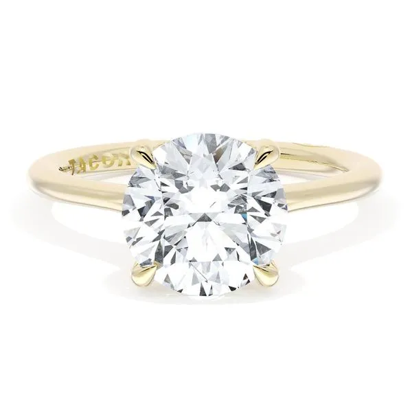 Round Solitaire Engagement Ring Aires Jewelers Morris Plains, NJ