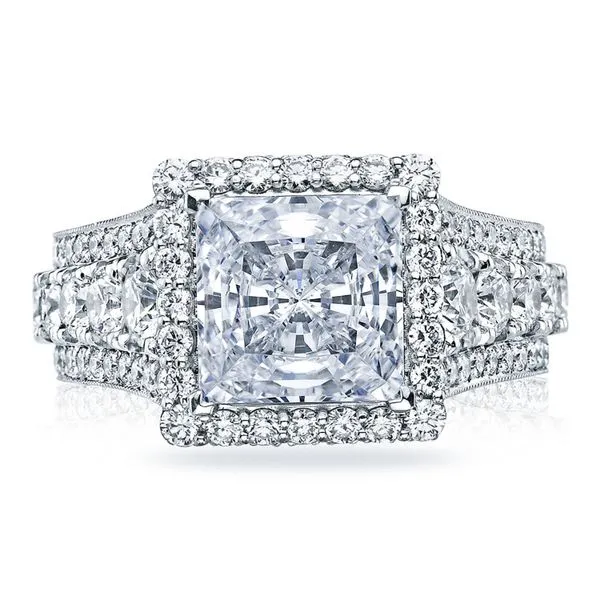 Princess Bloom Engagement Ring Aires Jewelers Morris Plains, NJ