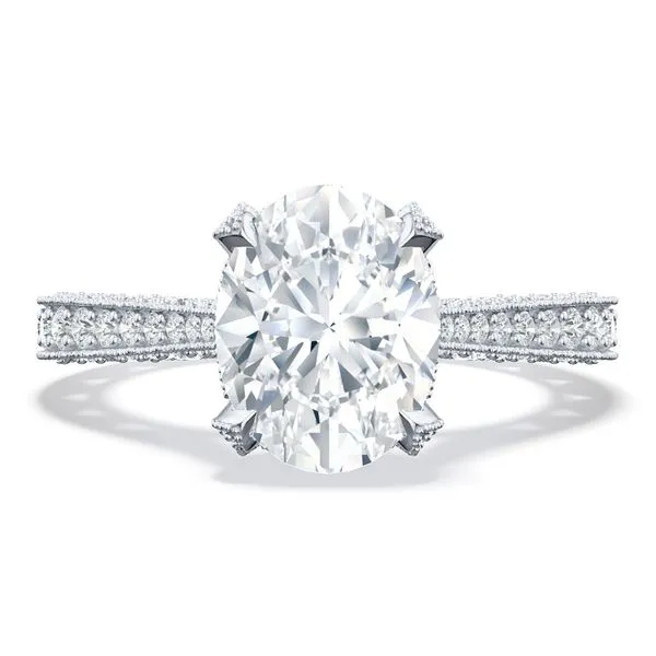Oval Solitaire Engagement Ring Aires Jewelers Morris Plains, NJ
