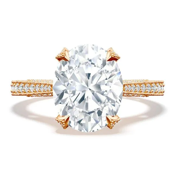 Oval Solitaire Engagement Ring Aires Jewelers Morris Plains, NJ