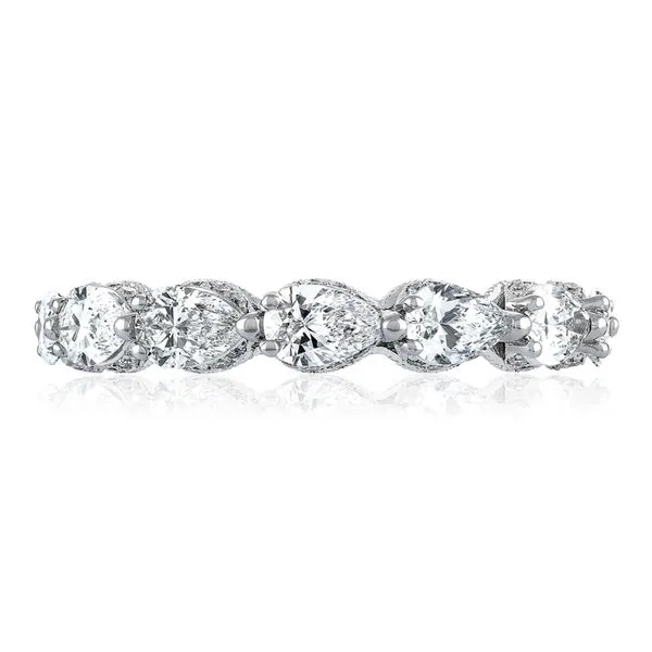 Pear Cut Diamond Eternity Band Aires Jewelers Morris Plains, NJ
