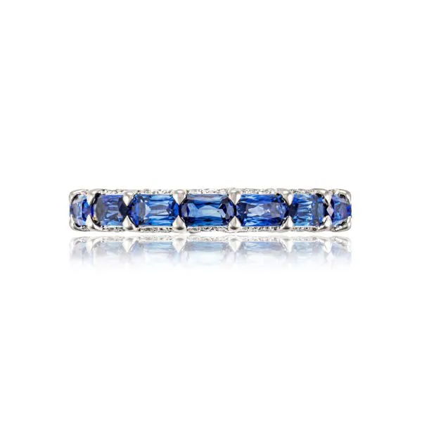 TACORI Exclusive Cut Sapphire Eternity Band Aires Jewelers Morris Plains, NJ