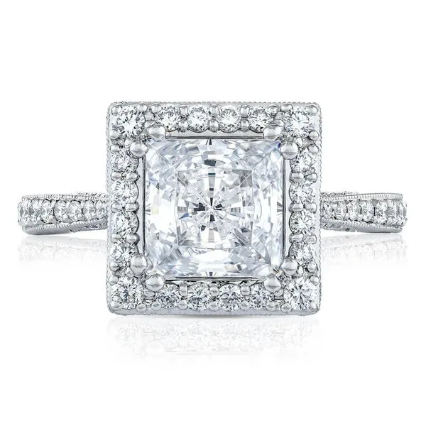 Princess Bloom Engagement Ring Aires Jewelers Morris Plains, NJ