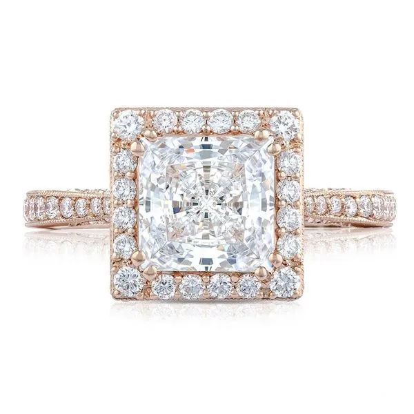 Princess Bloom Engagement Ring Aires Jewelers Morris Plains, NJ