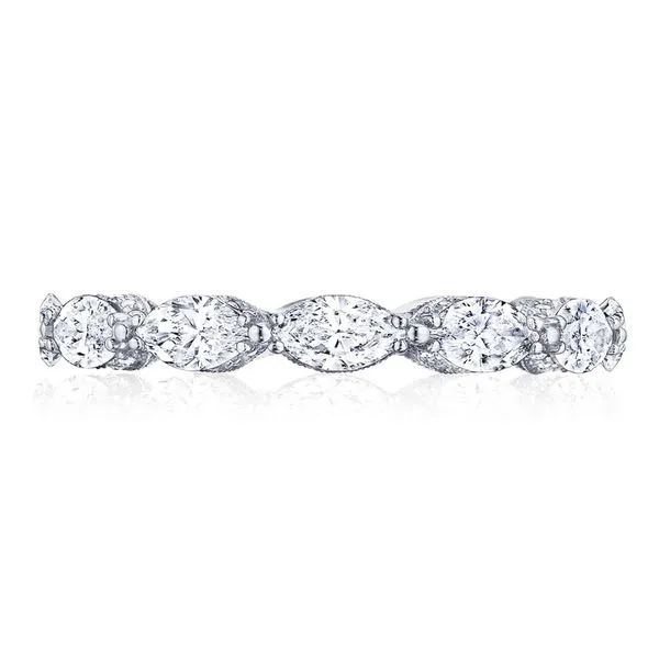 Marquise Cut Diamond Eternity Band Aires Jewelers Morris Plains, NJ