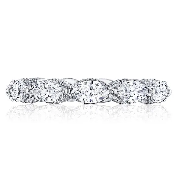 Marquise Cut Diamond Eternity Band Aires Jewelers Morris Plains, NJ