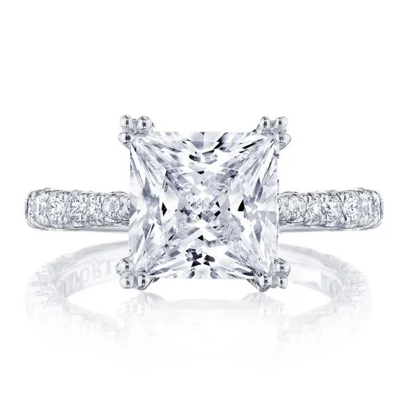 Princess Solitaire Engagement Ring Aires Jewelers Morris Plains, NJ
