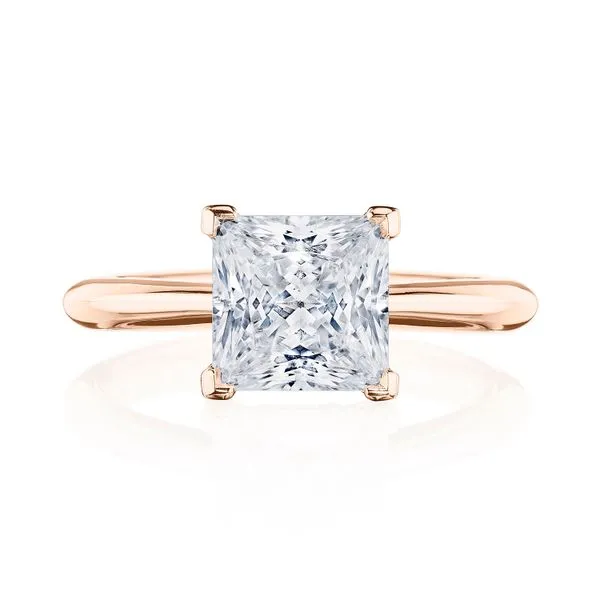 Princess Solitaire Engagement Ring Aires Jewelers Morris Plains, NJ