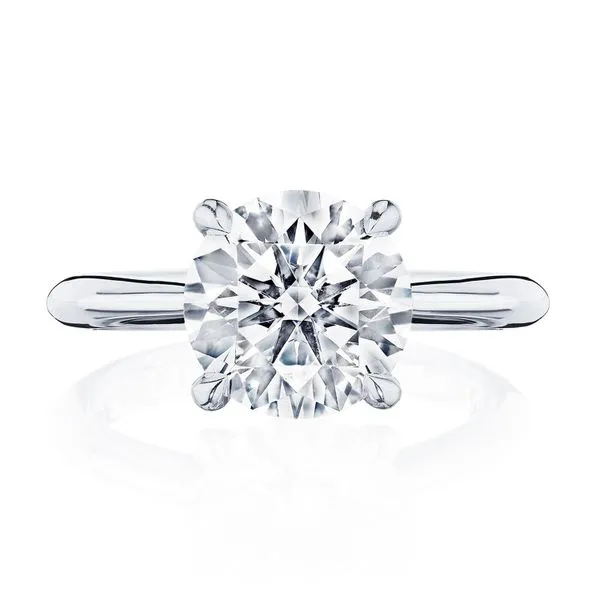 Round Solitaire Engagement Ring Aires Jewelers Morris Plains, NJ
