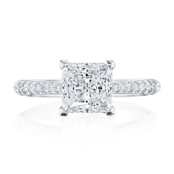 Princess Solitaire Engagement Ring Aires Jewelers Morris Plains, NJ